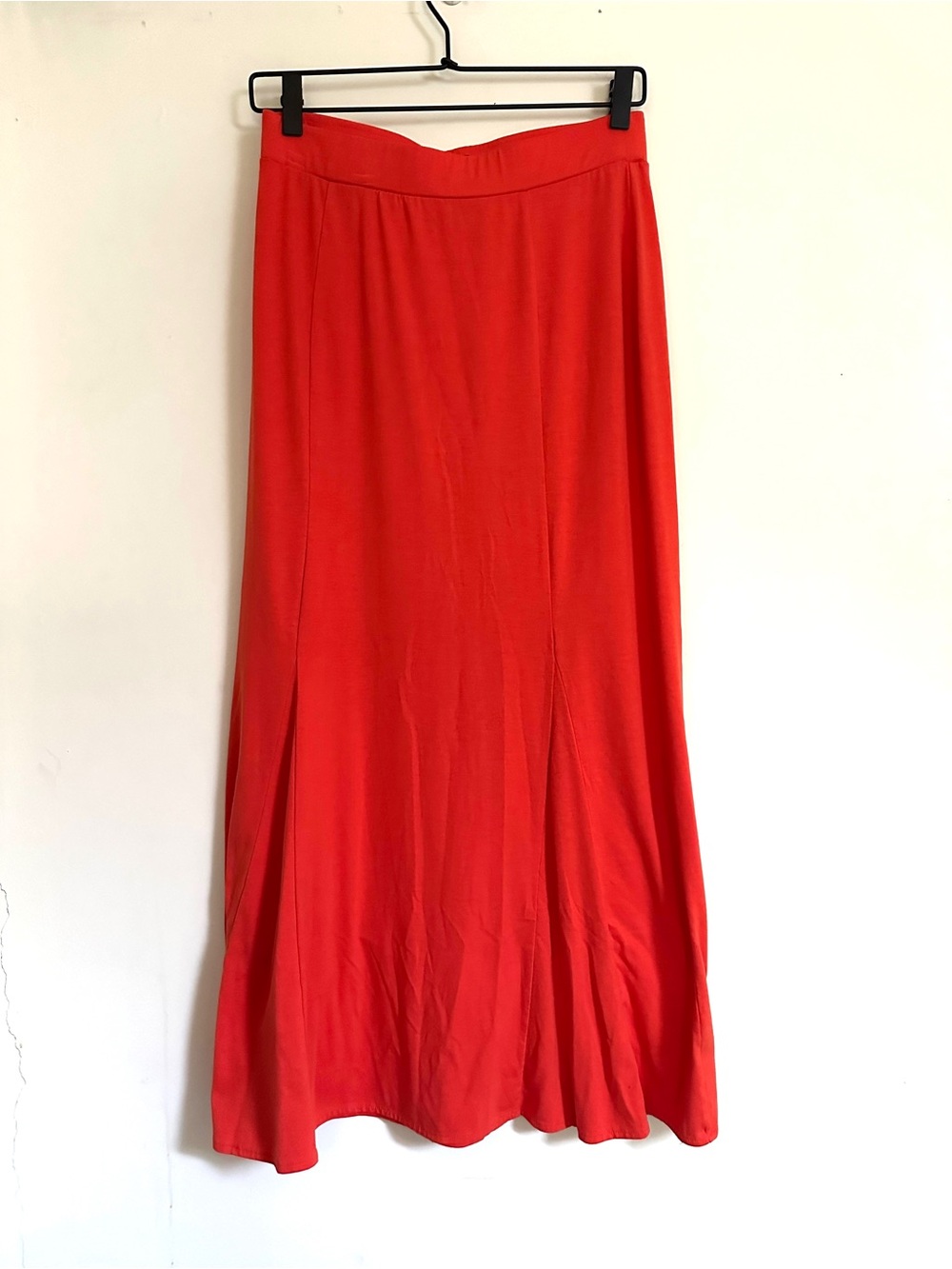 The Limited Vibrant Orange Maxi Skirt